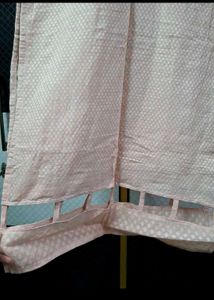 Peach Pink Pakistani Style Stitched Kameez