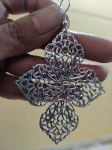 Beautiful Silver Plated Earrings Bought From Dubai