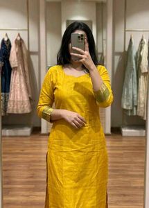 Vibrant Yellow Kurta