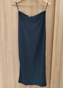 Slinky High-Waist Side-Slit Maxi Skirt 🔥
