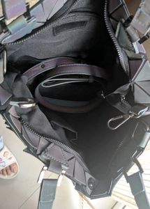 Geometric Reflective Tote Bag