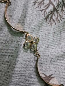Elegant Floral Charm Bracelet