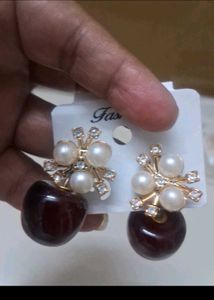 Stunning Kundan Stud Earrings