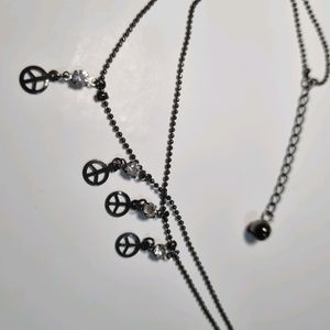 Black Metal Anklet