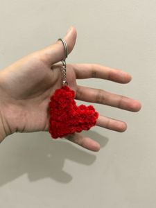Red Heart Keychain