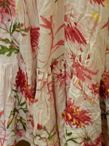 Pink Floral Maxi Dress