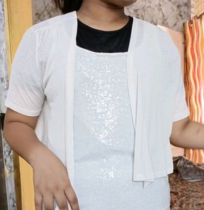 Beautiful Sequence Dress With Jacket