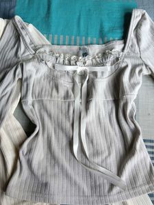 Ribbed Long Sleeve Tops Bundle