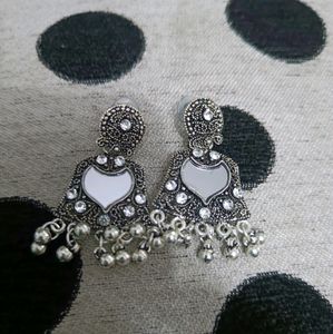 Oxidised Ear Rings