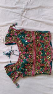 Bridal lehenga with choli and dupatta