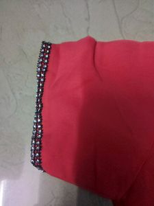 💖Saree With Stitched Blouse