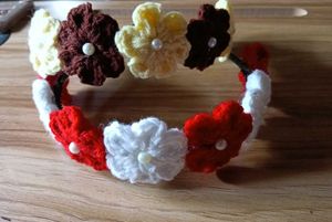 Handmade Floral Headband