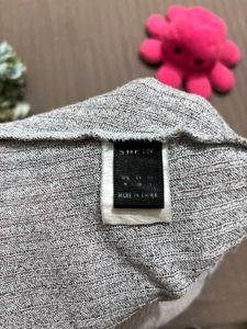 Shein Grey Ruched Camisole Top