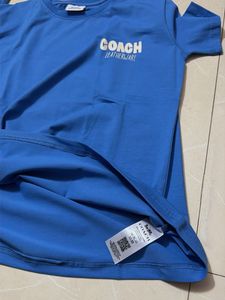 Blue Coach T-Shirt and Trackpant Coord Set