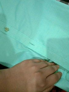 Men's Mint Green Casual Shirt