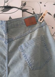 👖Vintage Light Wash Wide Leg Jeans / capri