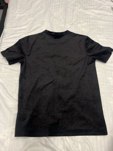 Classic Black Velour T-Shirt