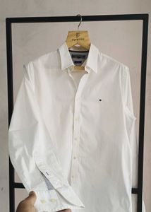 Tommy Hilfiger White Button-Down Shirt