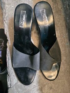 Stylish Black Mules