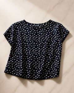 People Navy Blue top