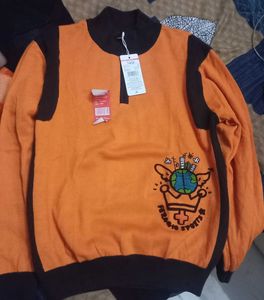 New Orange Sweater