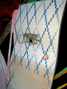 Vintage Lever File Folder