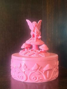 Fairy & Mushroom Trinket Box