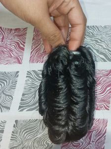 Black Curly Hair Bun Maker