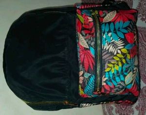 Floral Print Backpack