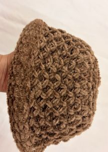 Mexico Woman Brown Cozy Plush Bucket Hat