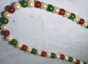 Rajasthani pearl Beaded Necklace set boho