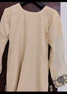 elegant black thread work suit and set
