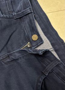 Classic Dark Wash Denim Jeans