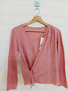 Pink Long Sleeve Top