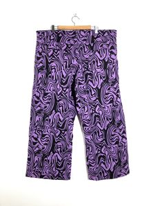 Lavender Printed Flared Jeans(Women’s)