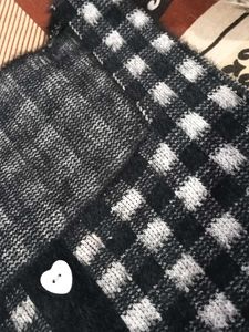 Cute Gingham Knit Vest