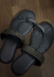 Sparkling Flat Sandals