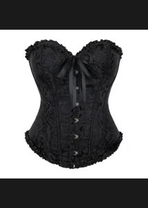Newme Black Classic Corset Top