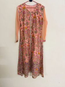 Festive Embroidered Kurta, pants and dupat