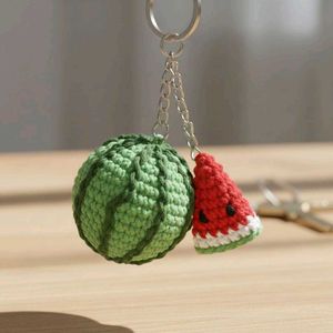 Watermelon Keychain