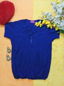 PINK ALMIRAH BLUE TOP