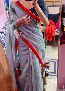 GREY SAREE
