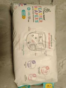 R for Rabbit Feather Diapers XL - 46 pcs