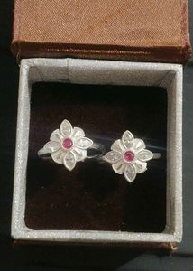 pure silver toe rings