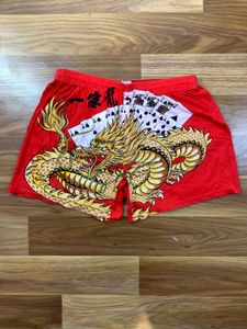 y2k Dragon & Poker Card Boxer Shorts