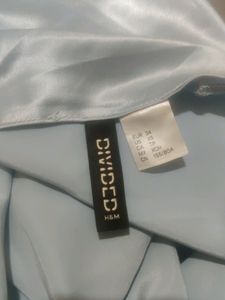 H&amp;M Satin Slip Dress With Stylish Back