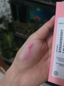 Brillare Natural Strawberry Lip Balm