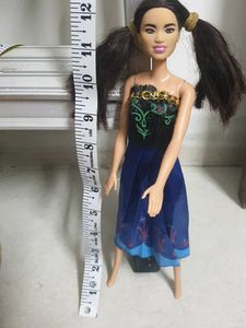 Asian Fashion Doll with Blue Gown
