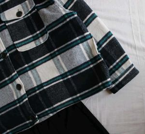 Plaid Overshirt - Stylish &amp; Cozy