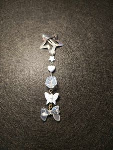 Star Charm Hair Clip with Beads